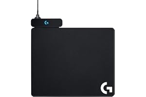 LOGITECH G LogitechG PowerPlay Wireless Charging Mouse Pad, Compatible with G Pro/ G903/ G703/ G502 Lightspeed Gaming Mice - Black