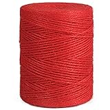 Vivifying Red Twine, 656 Feet 2mm Christmas Twine