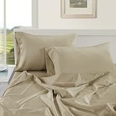 LANE LINEN Pillows Queen Size Set of 2 Soft 100% Egyptian Cotton Cool &amp; Smooth Pillow Cases - Linen