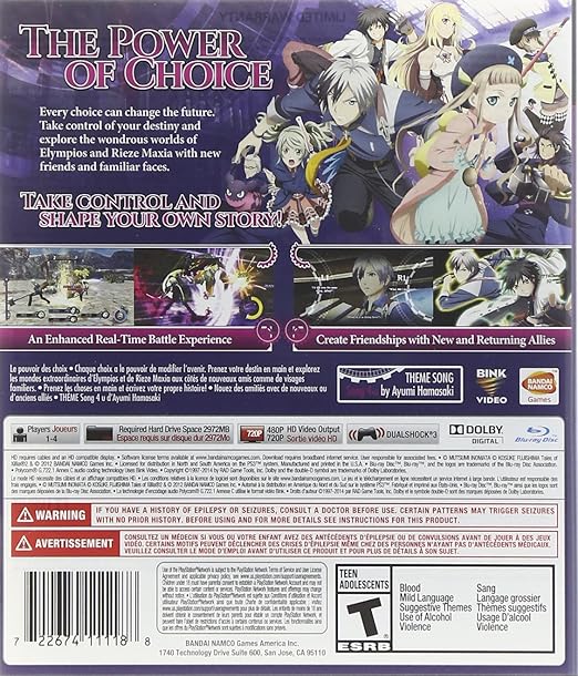 Amazon Com Tales Of Xillia 2 Playstation 3 Namco Video Games