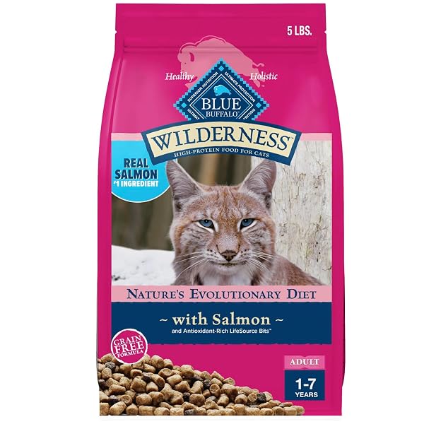 BLUE BUFFALO WILDERNESS GRAIN FREE NATURAL HIGH PROTEIN...