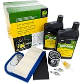 John Deere Original Equipment Filter Kit #LG195 | Fits Tatch Snow Quick Power Mulching Bar 325 GX325 LX280 GT235E LX279 LX288