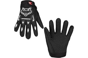TOKCKYBL Kids Dirt Bike Gloves - Youth Motorcycle Gloves for Boys & Girls