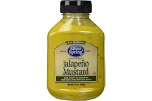 Silver Springs Mustard, Jalapeno, 9.5 oz