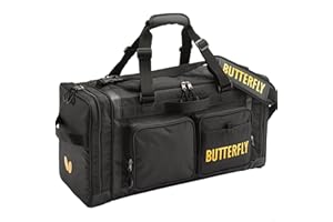 Butterfly Table Tennis Raffines Tour Bag - Practical and Stylish Sports Fitness Bag Spaciously Designed for Table Tennis Needs - Multiple Compartments and Adjustable Straps