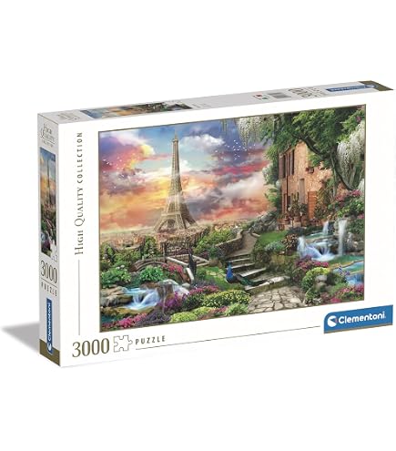 Lais Puzzle 2000 Pezzi – Parigi Torre Eiffel – Panorama Della Ville Lumière