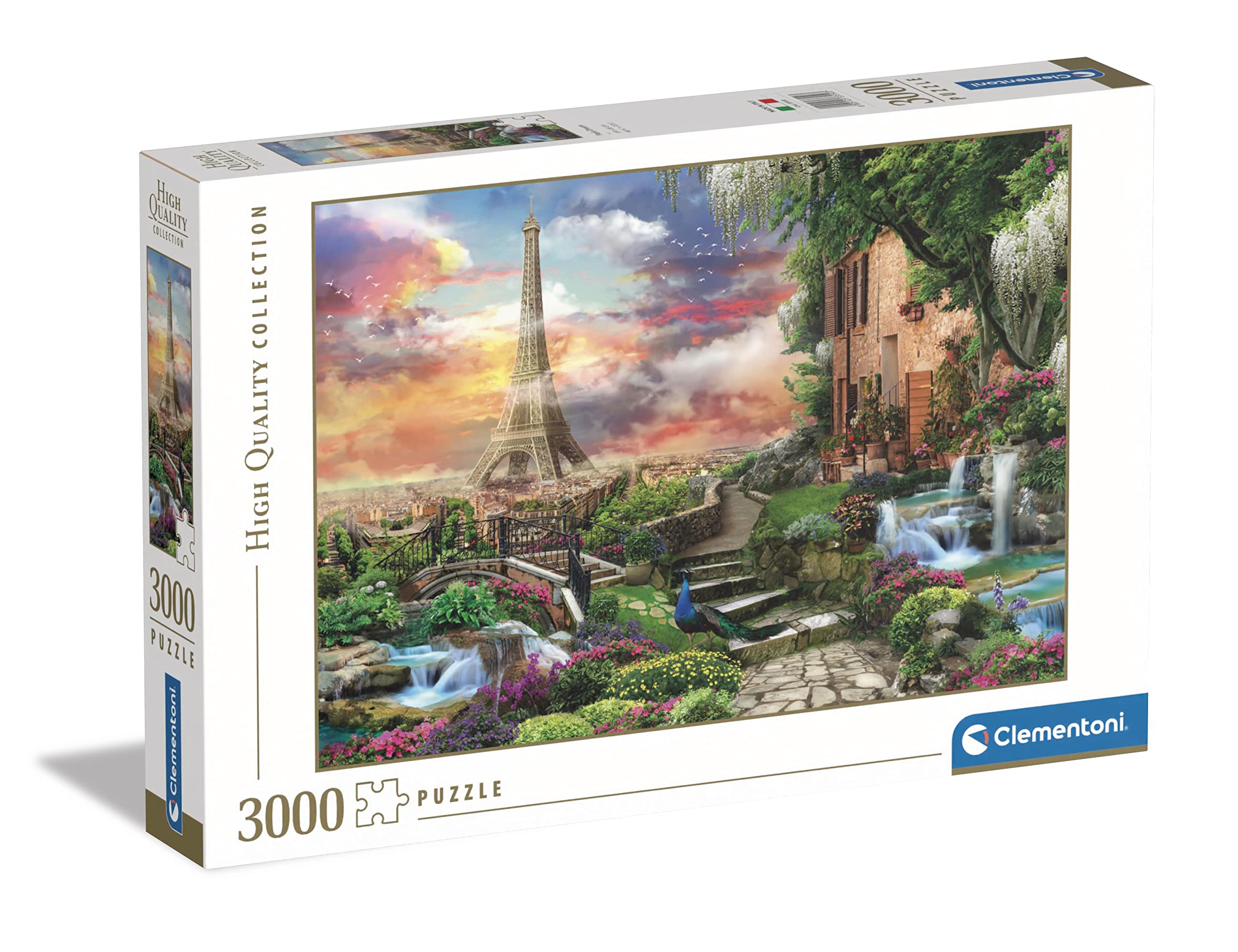 Clementoni - 33550 Collection Puzzle Paris Dream - Jigsaw Puzzle 3000 Pieces, Made In Italy, Jigsaw Puzzle For Adults