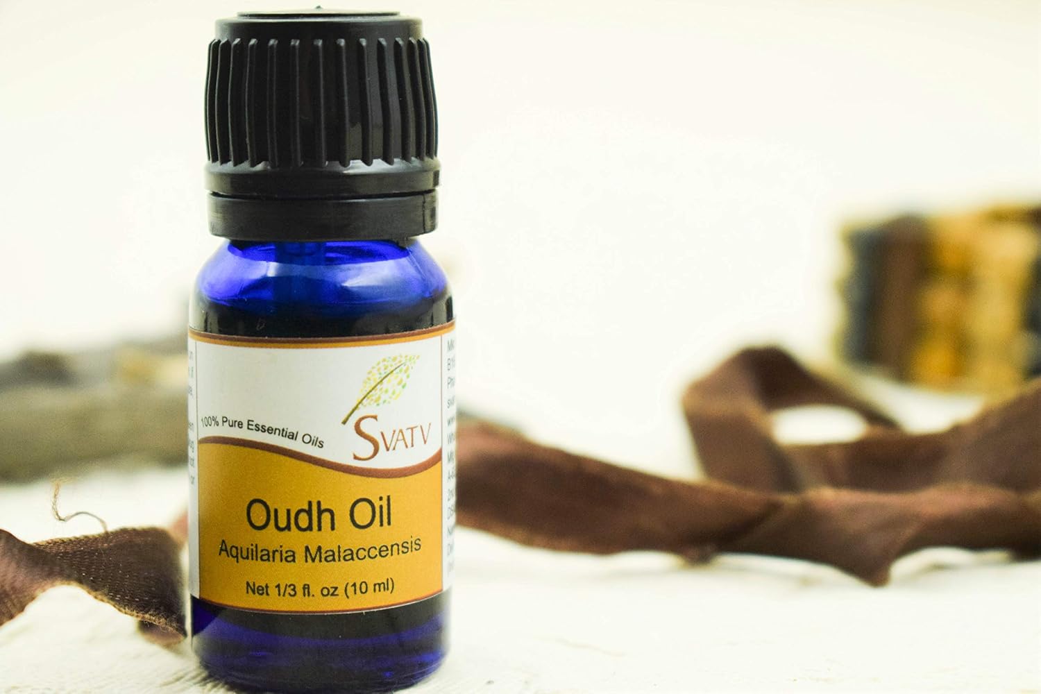SVATV OUDH/Agarwood Essential Oil Therapeutic Grade Aromatherapy Oils Fragrance Oil for Diffuser Yoga Massage & DIY Personal Care 10 ml - Image 4