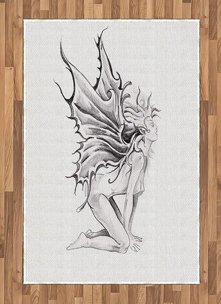 Abakuhaus Tatowieren Teppich Bleistift Zeichnung Engel Deko