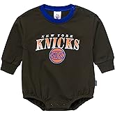 Gerber NBA unisex-baby Nba Team Sweatshirt Bubble Romper