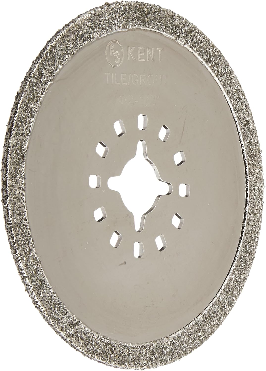 Kent 5 1 Cm Runde Diamant Oszillierklinge Zum Schleifen Von Zement Granit Ziegel Passend Fur Fein Multimaster Fein Fmm250q Bosch Chicago Milwaukee Amazon De Baumarkt