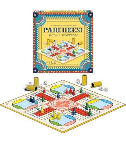 Toyland® Ludo De 20 Piezas – Tablero Plegable Con Caja De Almacenamiento, Juego De Mesa Clásico Familiar Para 2-4 Jugadores, A Partir De 3 Años