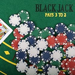 LUOBAO 11.5 Gram Casino Poker Chips for Texas