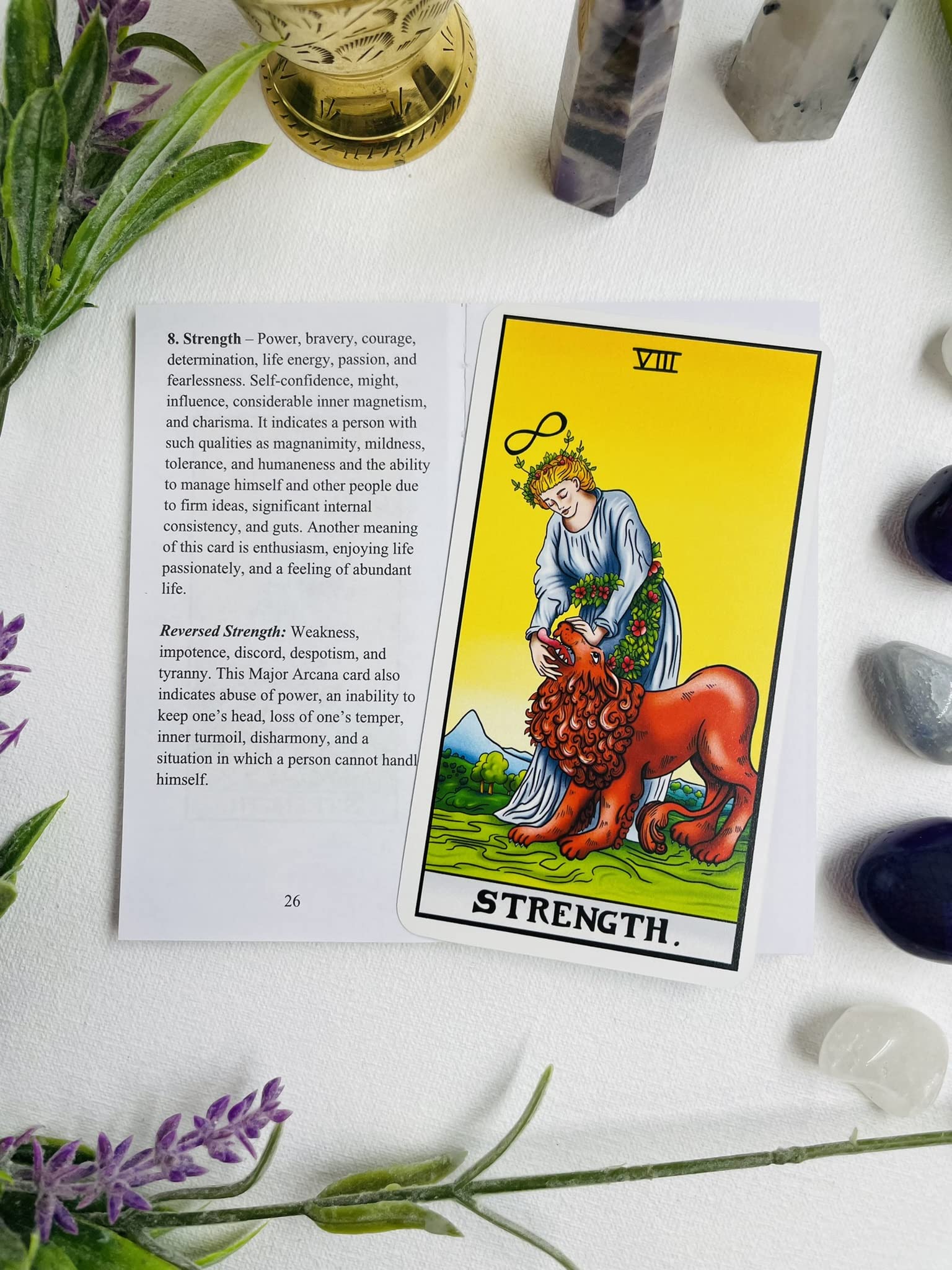 SUNSTELO Tarot Cards with Guide Book - Remastered Original Design Tarot Deck for Beginners and Professional - Fortune Telling Cards - Divination Tools