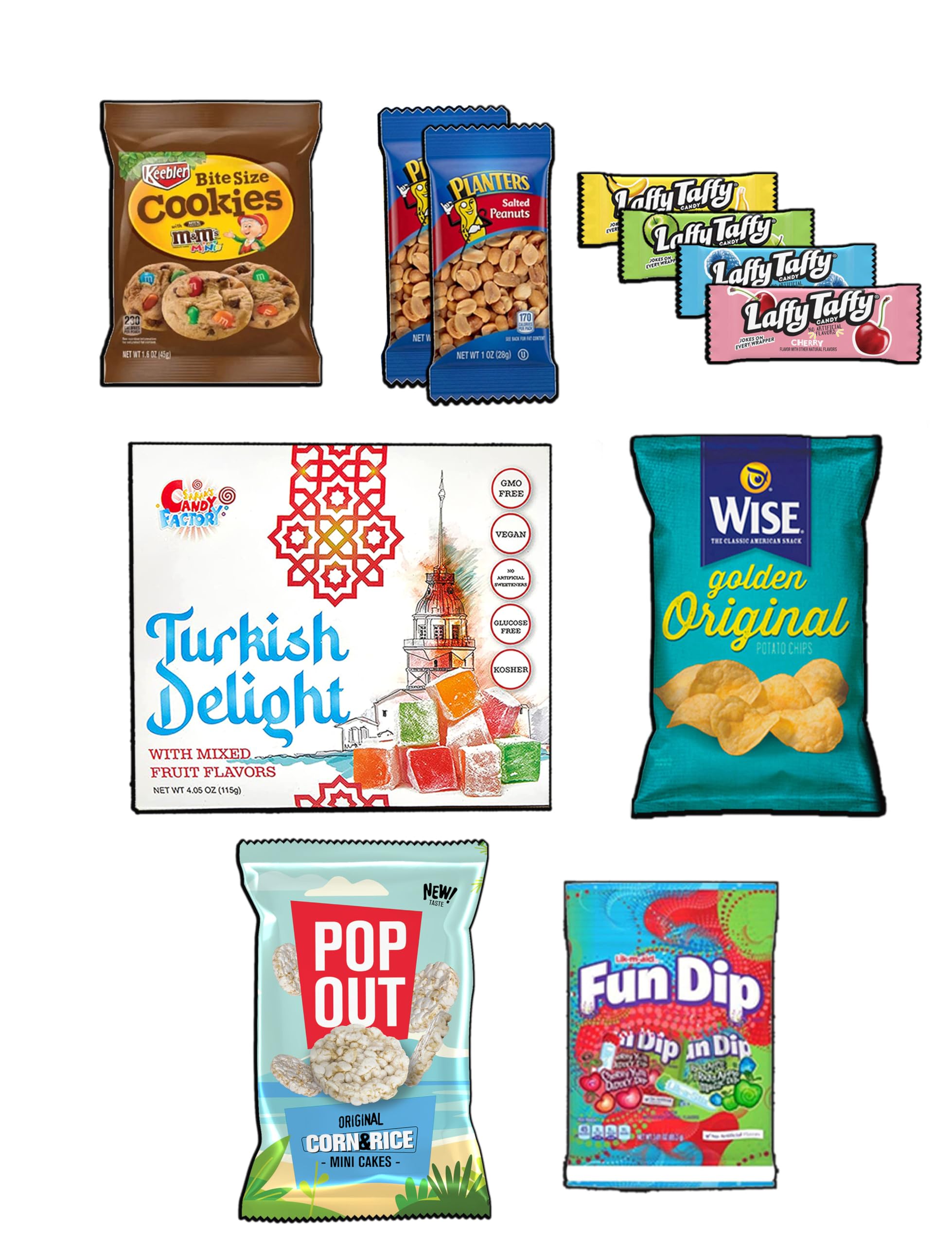 Mua Snack Box Care Package Variety Pack (45 Count) Ultimate Sampler ...