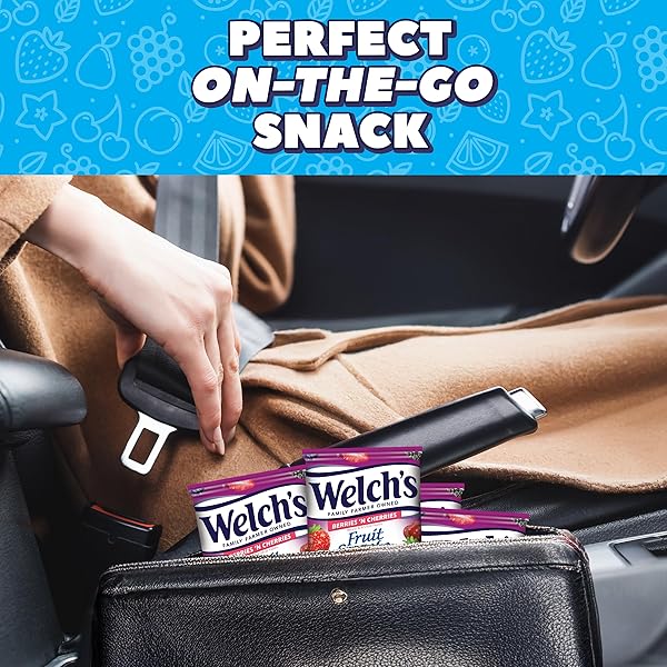 WELCH’S FRUIT SNACKS, MIXED FRUIT SNACK BOX, GLUTEN FREE, 0.8OZ SNACK PACKS (PACK OF 60)