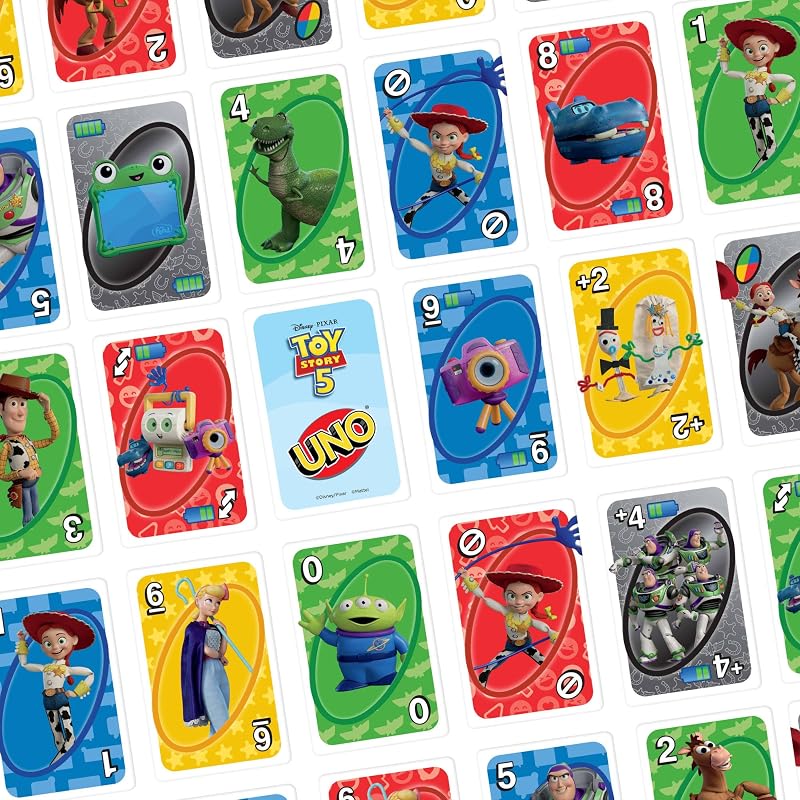 UNO Disney et Pixar Toy Story 5 Jeu de Cartes
