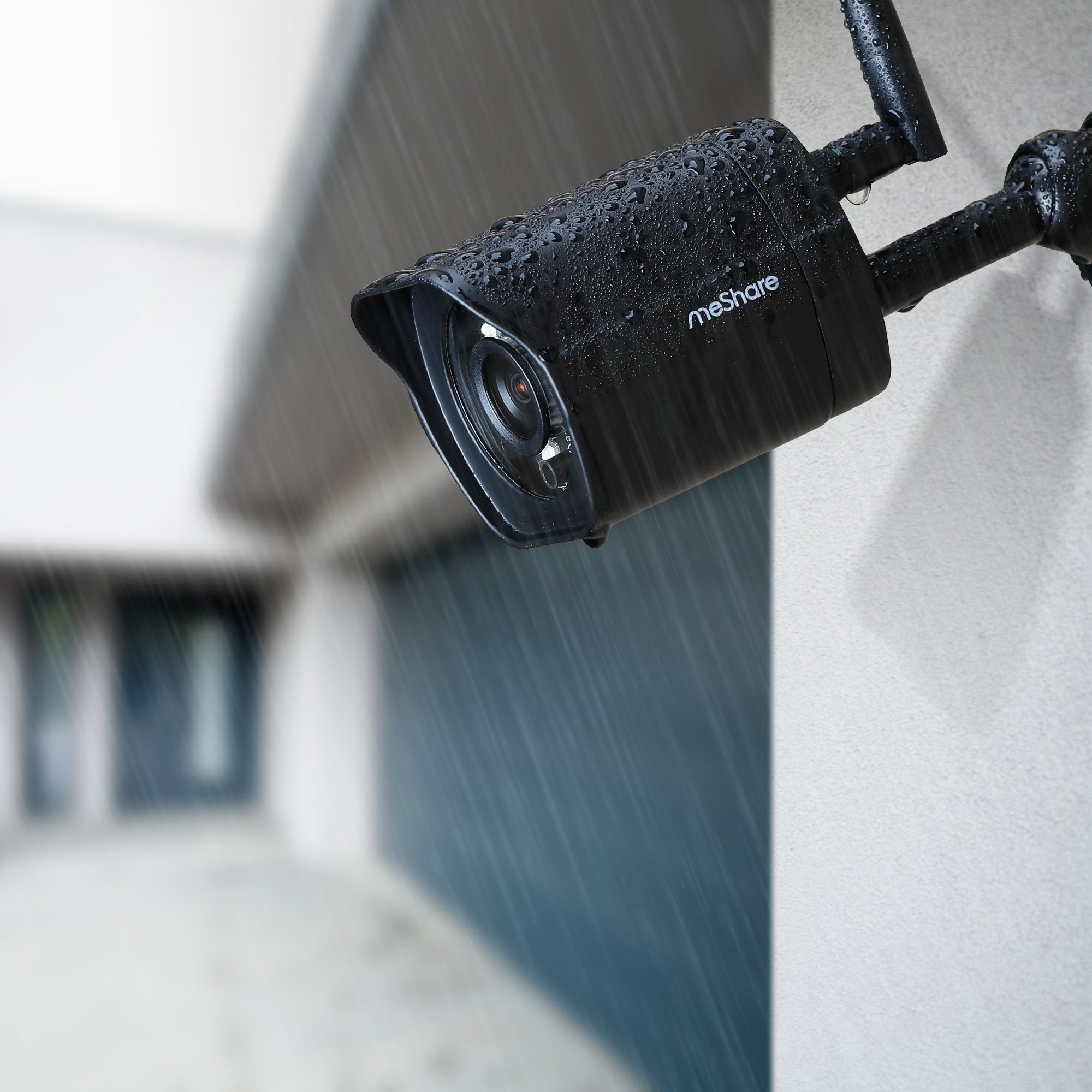 meShare 1080p Full HD Indoor Outdoor Wireless Security Camera System