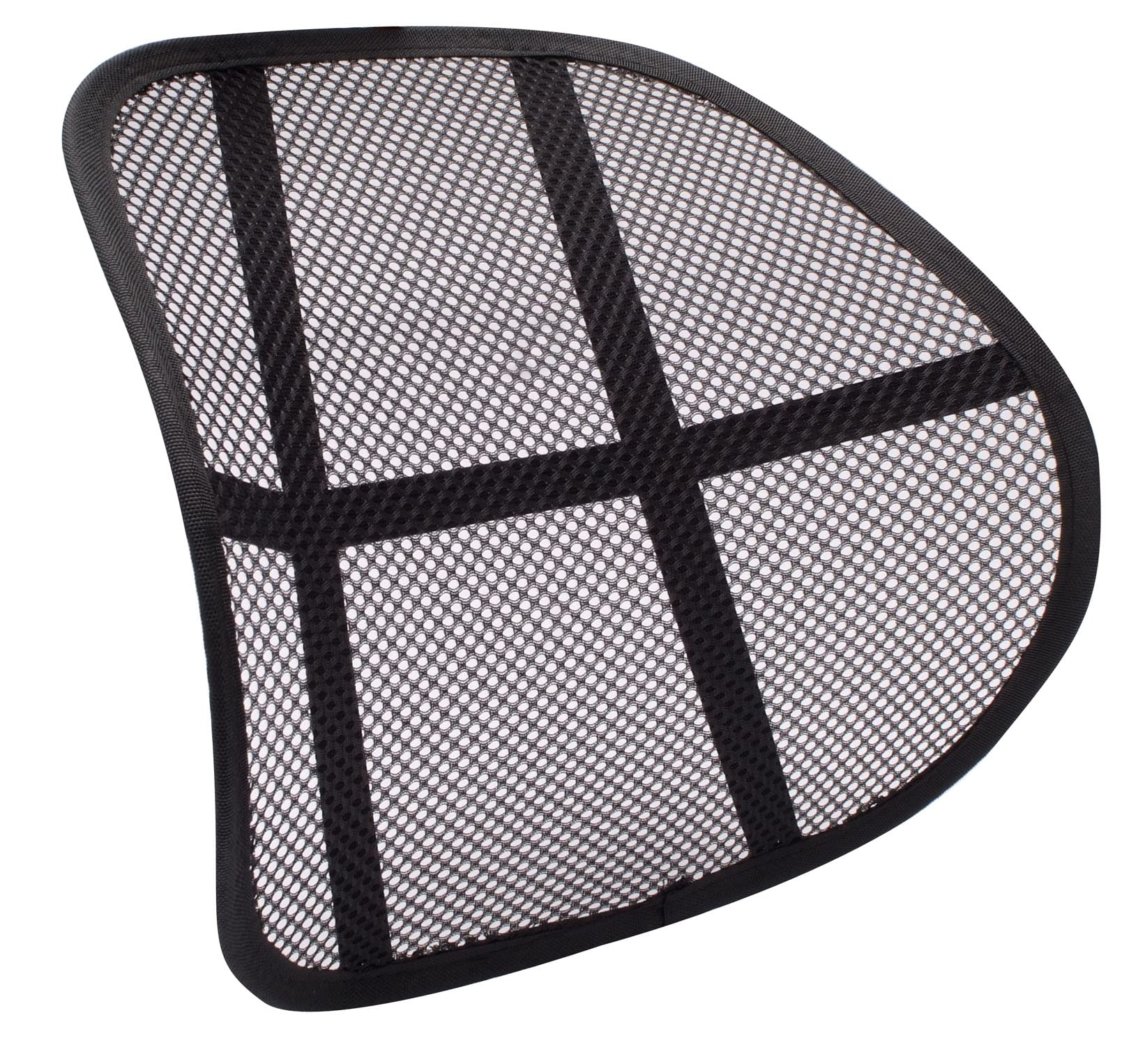 Q-Connect Black Mesh Back Support -A