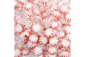 DONTY-TONTY STARLIGHT PEPPERMINT Candy 2 lb – Mints Candies Bulk Bag, Extra Freshness, Individually Wrapped (168 Pieces)