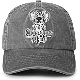InnoBeta Chihuahua Mom Hat, Chihuahua Gifts for Women on Christmas, Birthday, Adjustable Embroidered Baseball Cap