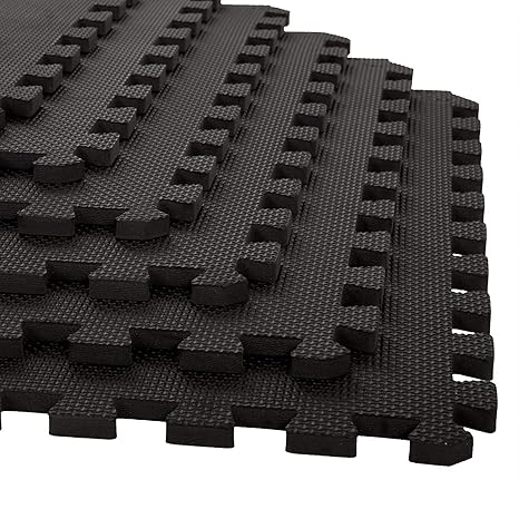 black gym mats