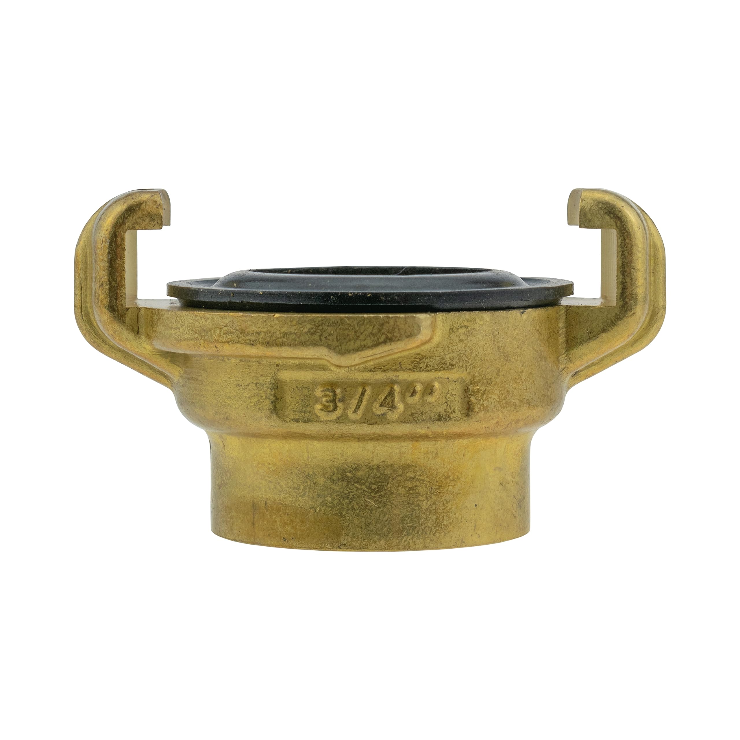 Professional Brass Claw Hose connectors/Fittings,Male/Female bsp Thread (3/4" bsp Female) as Used by Professional Gardeners,Landscapers and Nursery Workers