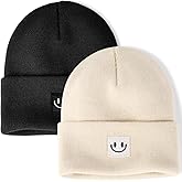 FURTALK Beanie Hats for Women Knit Cuffed Winter Hats Soft Warm Cute Ski Skull Caps