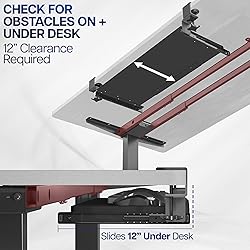 VIVO Large Keyboard Tray Under Desk Pull Out with