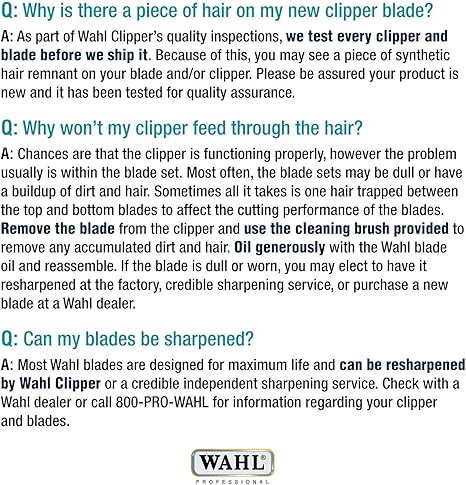 wahl u clip deluxe replacement blades