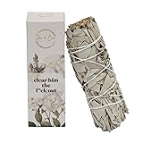 Clear Him Out White Smudging Sage | Divorce Gifts