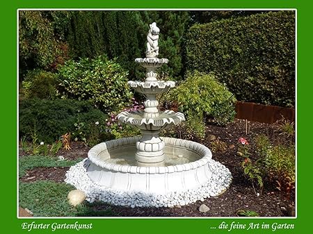 Schoner Springbrunnen Fur Den Garten 1 80m Durchmesser 2 M Hoch 5 Jahre Garantie Amazon De Garten