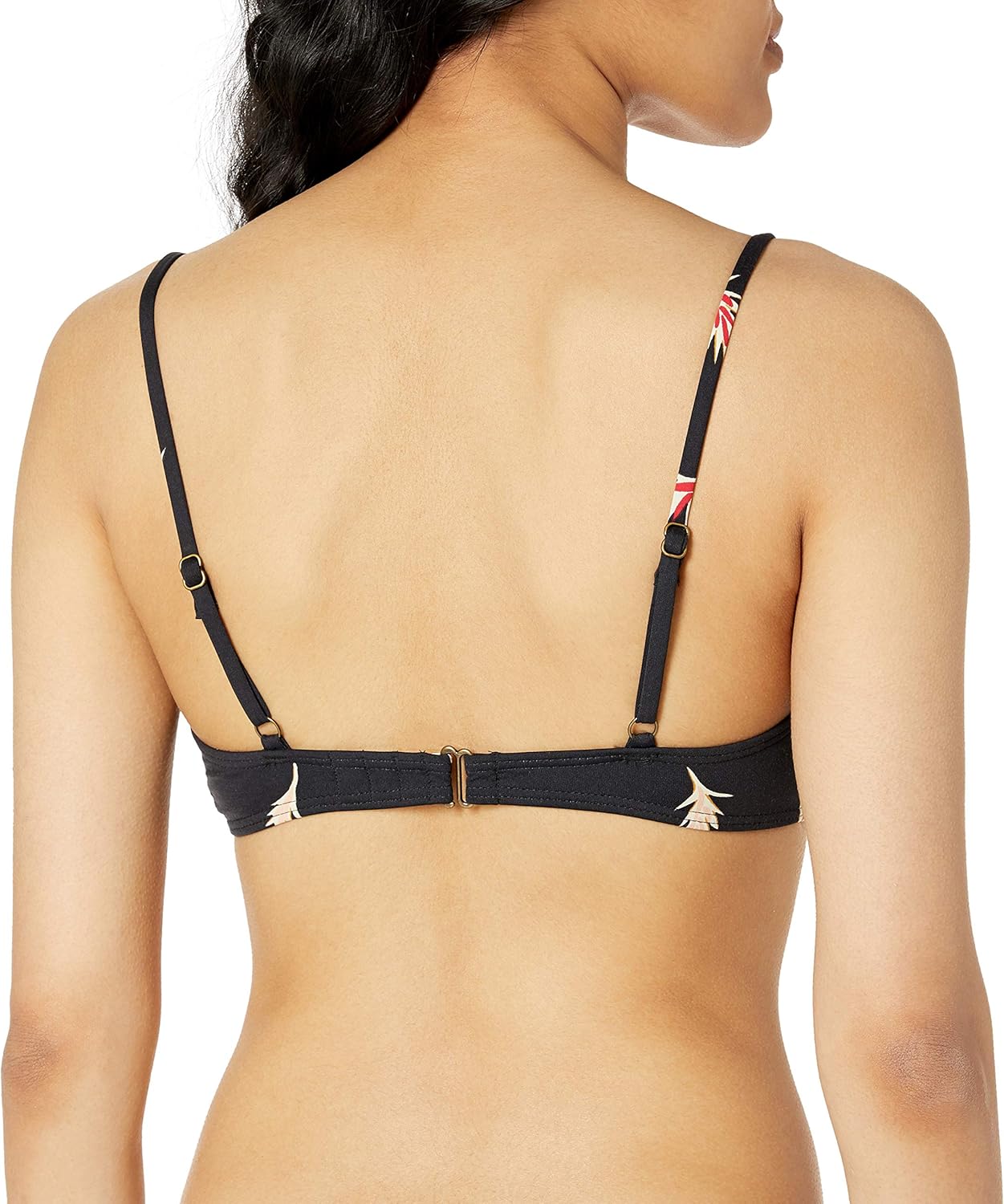 Billabong Women's Falling Light Knotted Trilet Bikini Top: Clothing