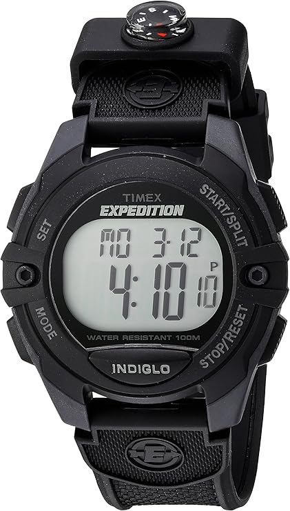 how to set time and date on timex expedition digital watch