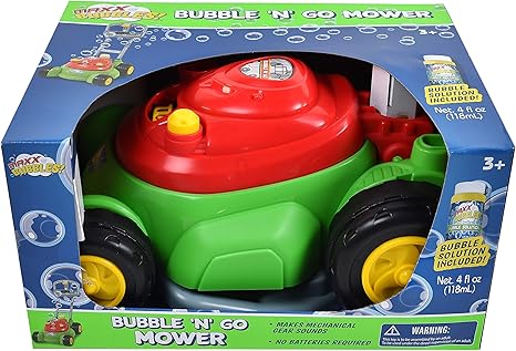bee happy bubble lawn mower
