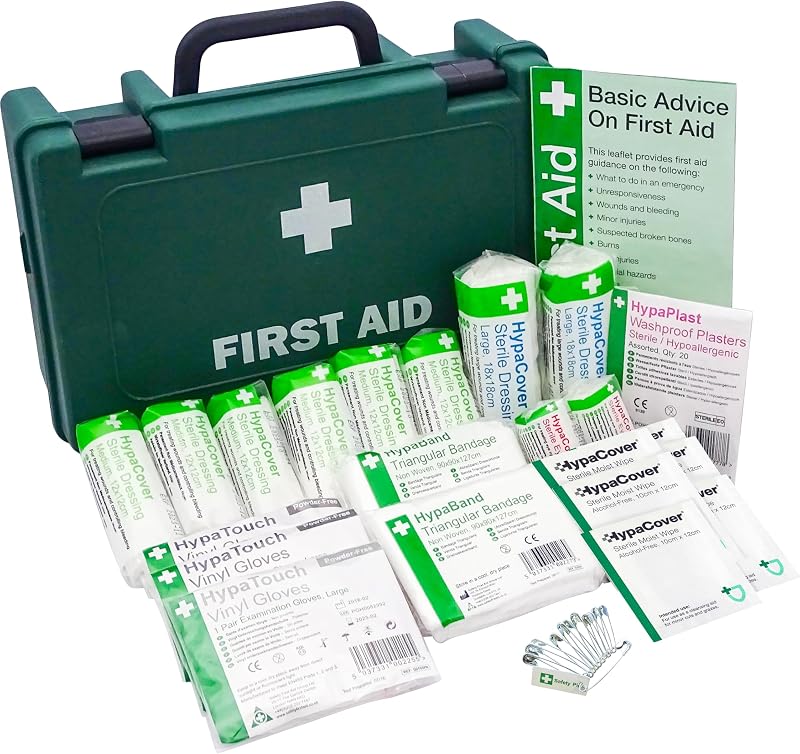 Safety First Aid Group HSE Economy 1-10 Persons First Aid Kit Fully Stocked