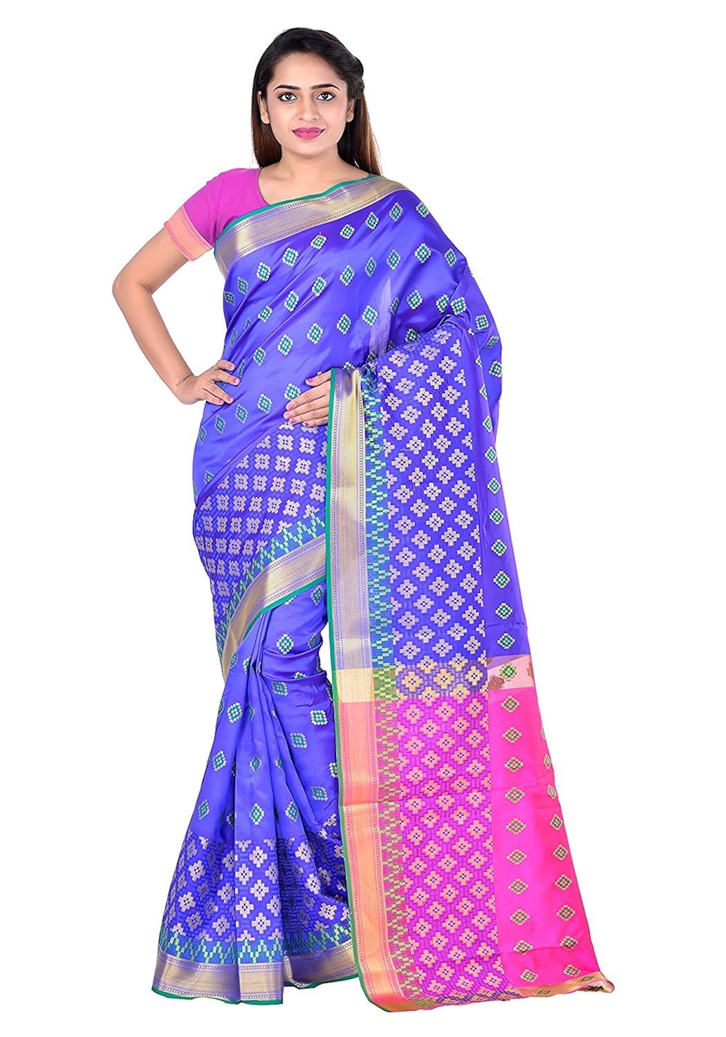 nano silk saree