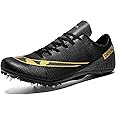 DKHHN Men's Spikes Track and Field Shoes Outdoor Sprint Racing Running Jumping Traning Cleats