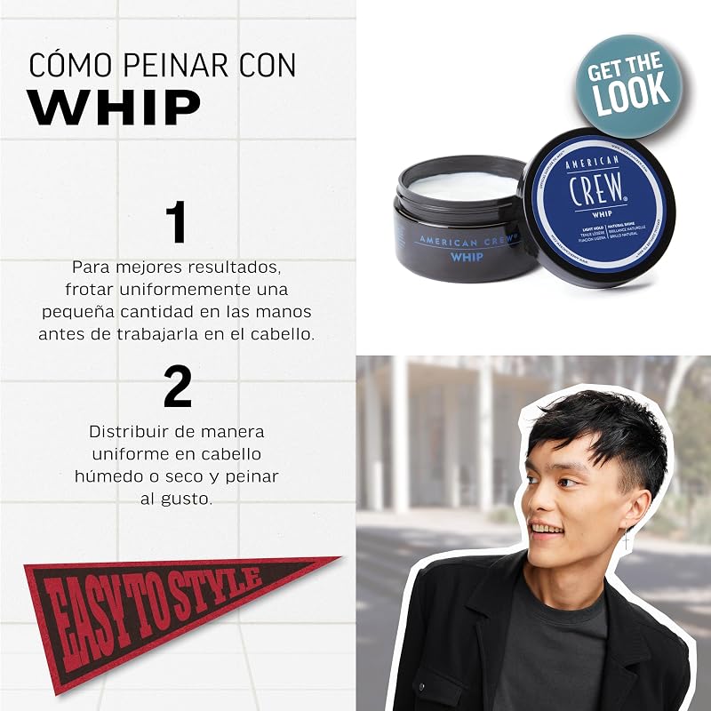 Revlon 7261891000 american crew2, chicote, 85 g