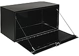 Jobox 1-006002 36" Long Black Steel Underbed Truck Box - 18" x 18"