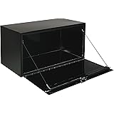 Jobox 1-006002 36" Long Black Steel Underbed Truck Box - 18" x 18"