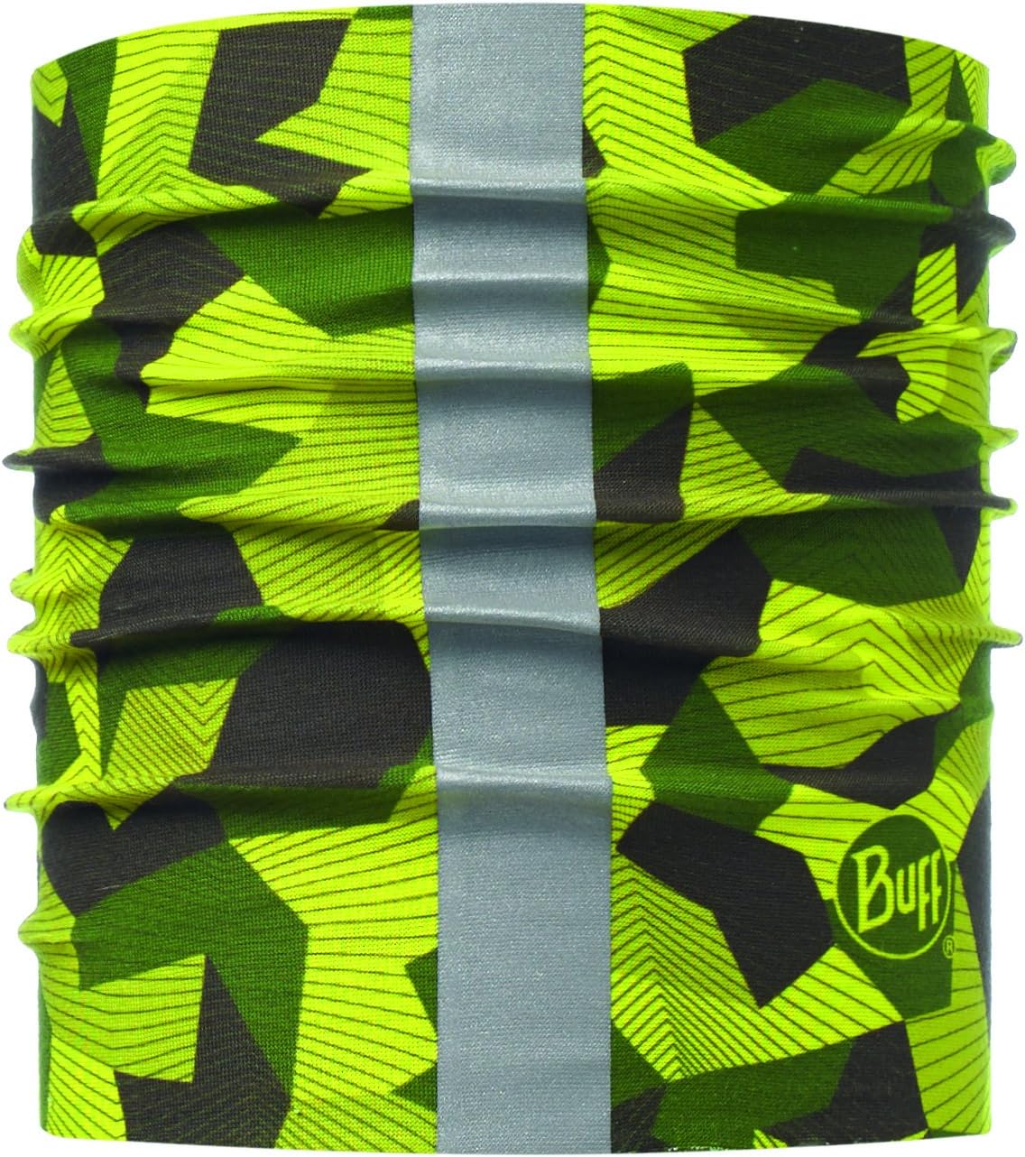 Original Buff R-Block Reflective Strip, Small/Medium, Camo Green