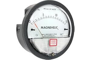 Dwyer® Magnehelic® Differential Pressure Gage, 2015,: 0-15" w.c.
