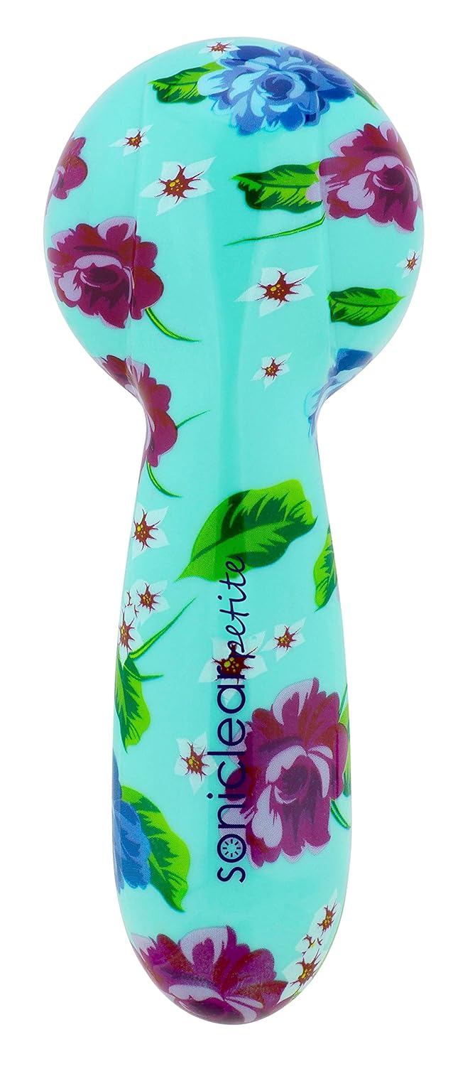 Michael Todd Soniclear Petite - Antimicrobial Facial Cleansing Brush System -3-Speed Sonic Powered Exfoliating Face & Body Brush: Beauty