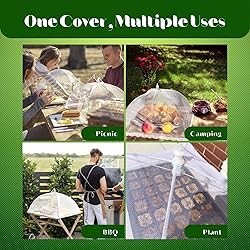 Flexzion Food Cover Tent - Pop Up Mesh Screen Net