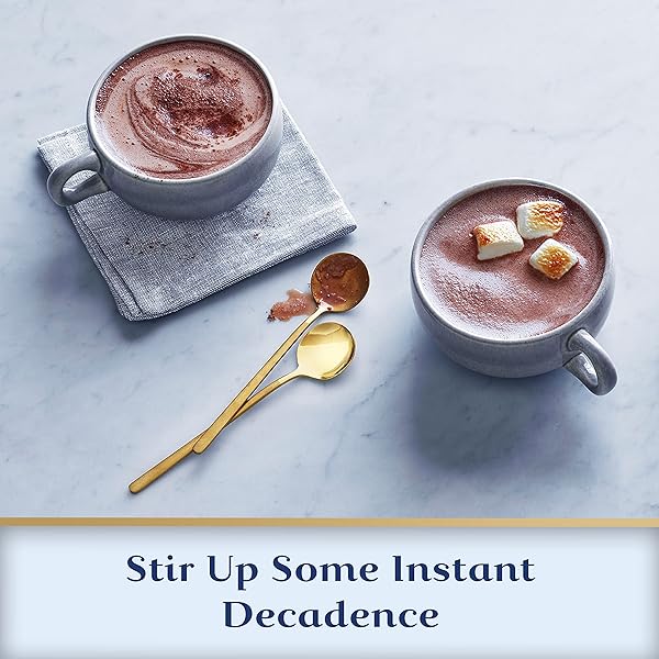 GHIRARDELLI MOCHA HOT COCOA MIX, 10.5 OZ (6 BAGS)