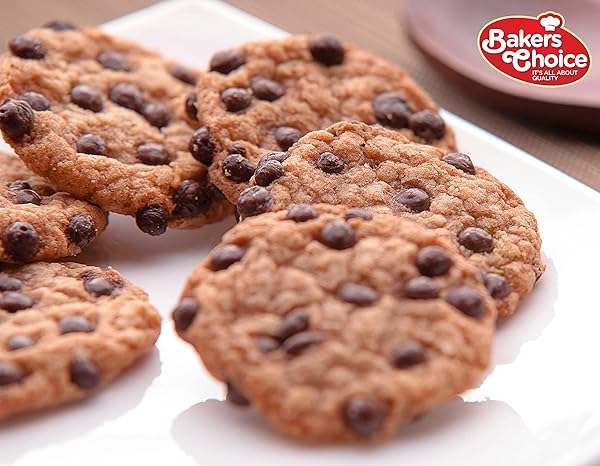SEMI-SWEET MINI CHOCOLATE CHIPS – DAIRY FREE, KOSHER – 9 OZ. – BAKER’S CHOICE