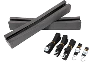 Pelican Boats - Universal Kayak & SUP Car-Top Roof Carrier Kit – PS0481-3 - Fits All Size Vehicles – Heavy Duty & Safe