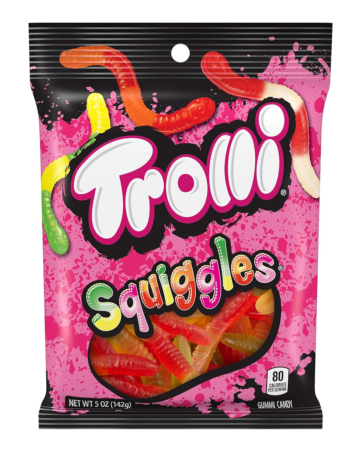 Trolli neon squiggles 5oz (020709012043)