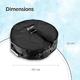 Straame Garden Parasol Base Weight Bag 40kg Sandfill 46x15x8cm view 6